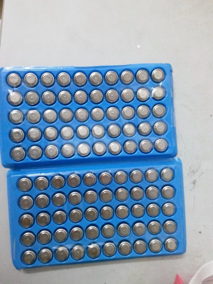 

free ship 100pcs/lot 1.5V AG13 LR44 A76 1166 L1154 RW82 SR1154 303 GP76 357 SR44 Cell Coin Alkaline Button Battery