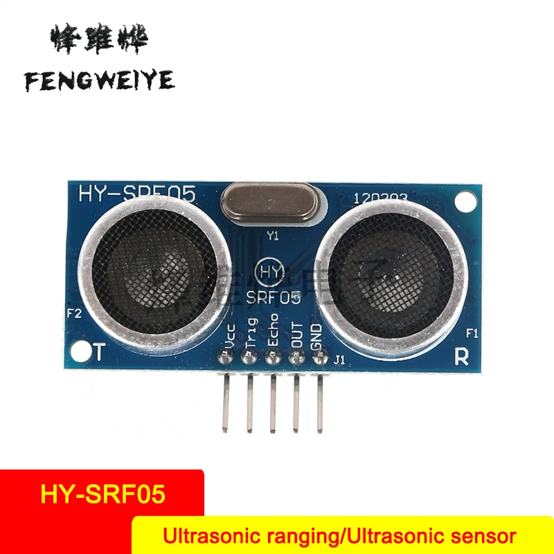 Panel HY SRF05 five pin ultrasonic module ultrasonic ranging module ultrasonic sensor send a full set