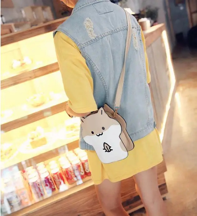 

Cute Lady Mini Animal Hamsters Leather Messenger Shoulder Bag Girls Handbag Bolsa Feminina Women Crossbody Bag Shoulder Bags