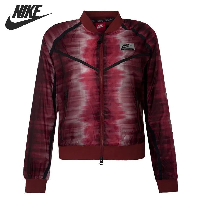Оригинальная спортивная куртка NIKE INTL JKT FZ AOP новое поступление | Спорт и