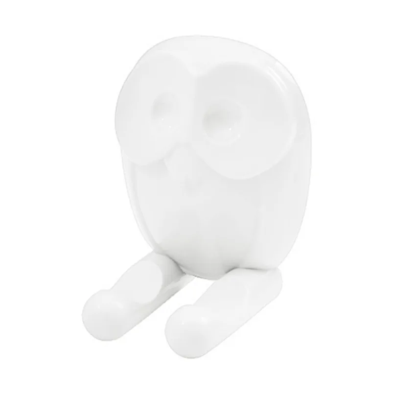 Owl hook Kitchen Sticker Hook Hook Toothbrush Rack Cartoon Socket Plug Hook Hook And Hook Home Decor Cocina 30FY2604