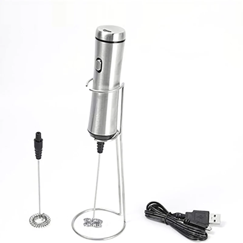 

Multi-function Household Hand Blender Eggbeater Milk Frother Egg Beater Foamer Handheld Mixer USB Charging