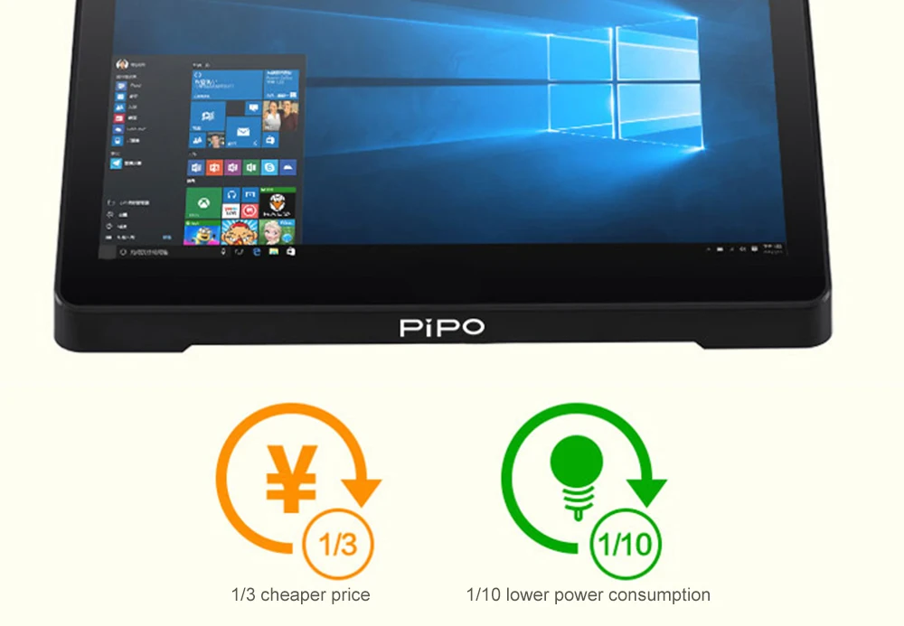 pipo X10 Pro мини ПК 10,8 дюймов Intel Z8350 четырехъядерный Windows 10 4 ГБ 32 ГБ ТВ коробка Windows Pc компьютер мини ПК ТВ коробка