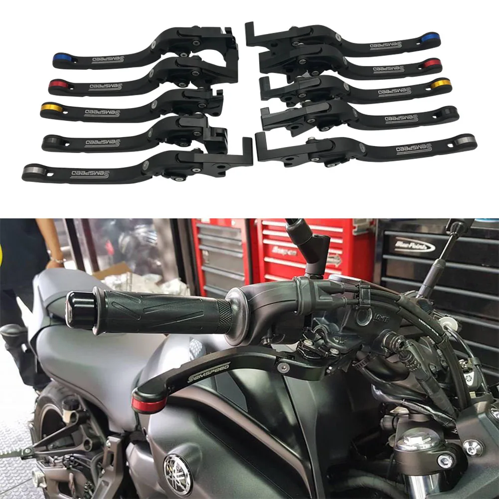 

For YAMAHA N-MAX NMAX 155 150 NMAX155 NMAX150 2015-2019 2020 Scooter Folding Foldable Left Right Brake Clutch Levers Accessories