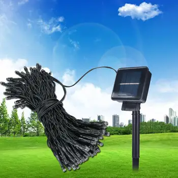 

Vacamm Outdoor Garden Solar Light String LED Decoration String Lights Fairy Holiday Christmas Party Colorful Waterproof Lamp