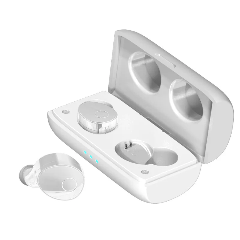 T11 TWS IPX5 Водонепроницаемый Смарт Беспроводной Bluetooth V5.0 Спорт Бизнес музыка наушники микрофон Handsfree Наушники для samsung Xiaomi - Цвет: B