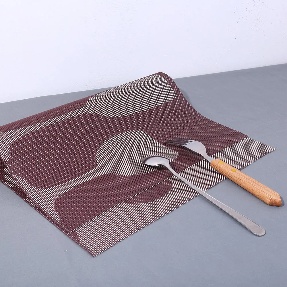 Placemate с совместимым Crossweave теплоизоляционная подставка моющаяся кухня тепловое пятно стойкий стол Декоративные Коврики 19MAY23