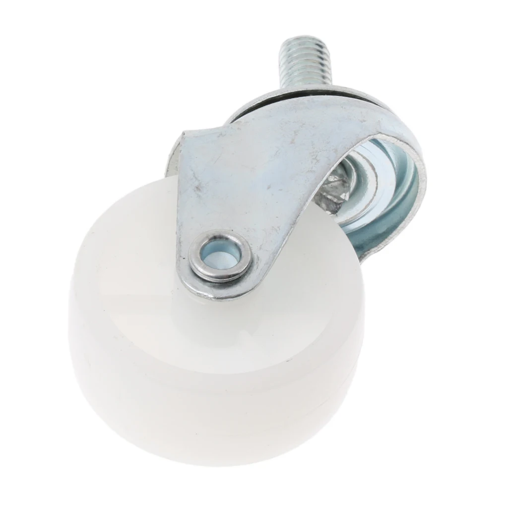 1.5'' Furniture Pram Chair Universal Swivel Caster Wheel Replacement, PP - Flexible