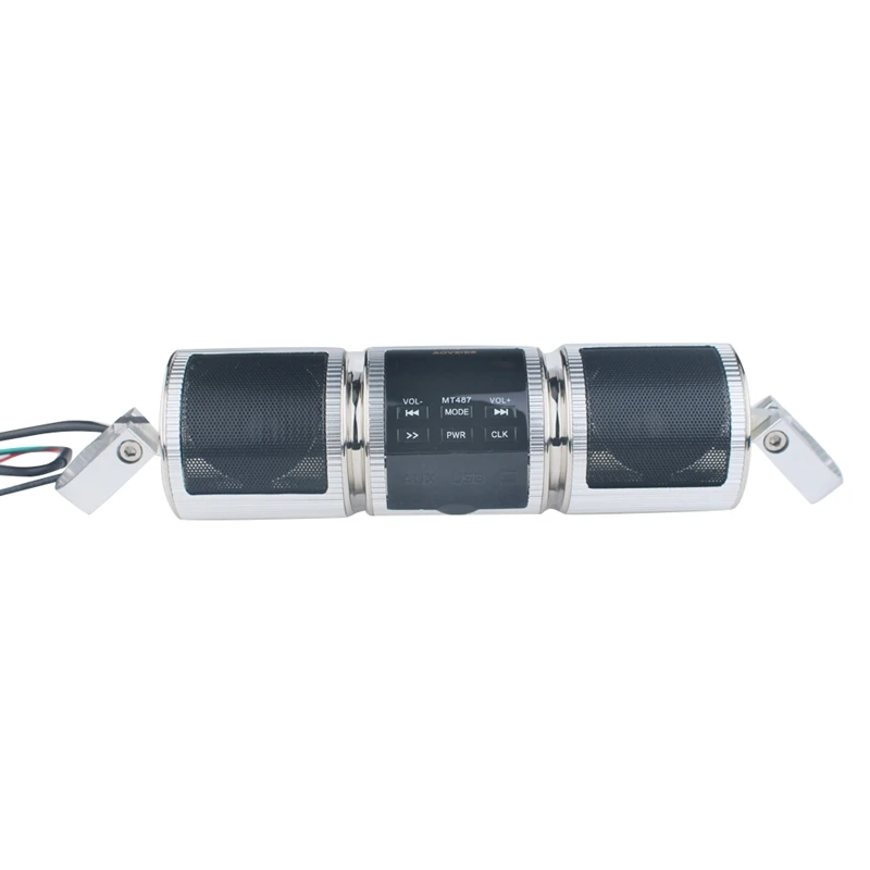 

Handlebar Bluetooth Motorcycle Stereo Speaker Audio System Mp3 Atv Utv 4 Wheeler
