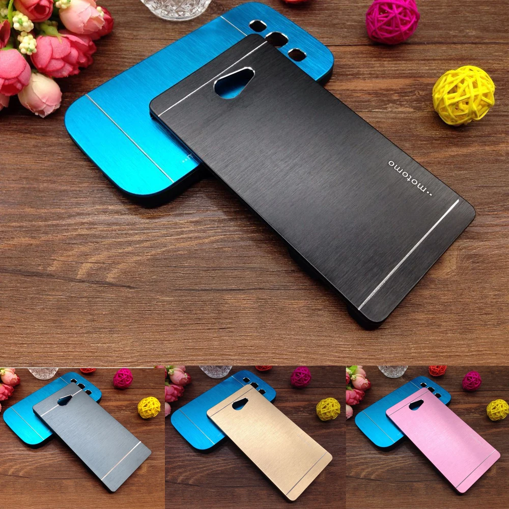 Уникальный! шкафы Для Sony Xperia M2 S50h Dual D2302 D2305 D2303 D2306 Роскошные Матового Металла