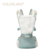 Colorland Hipseat для новорожденных и предотвратить о-типа ноги 6 в 1 Carry Стиль загрузки медведь 15 кг эргономичный Baby Переноски малыш Слинг