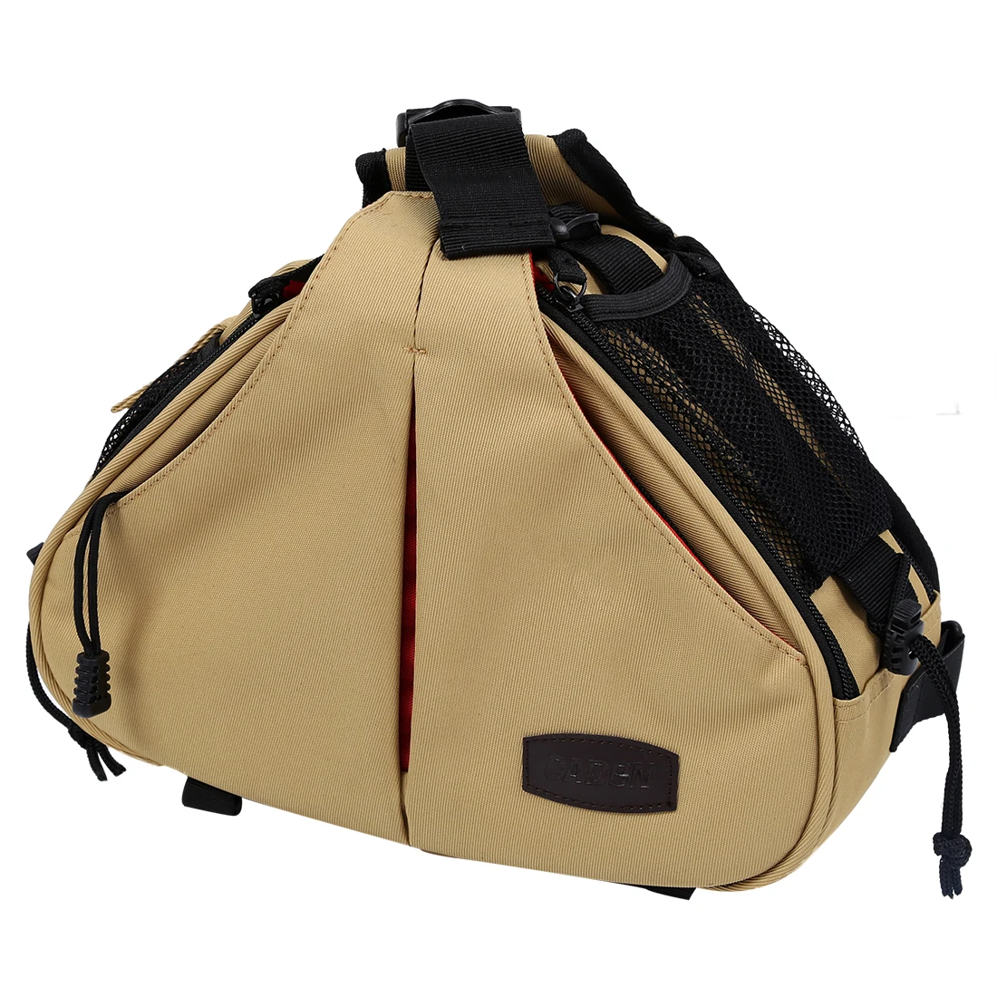 

AAAE Top Caden K1 Waterproof Fashion Casual DSLR Camera Bag Case Messenger Shoulder Bag for Canon Nikon Sony (Khaki/Black)