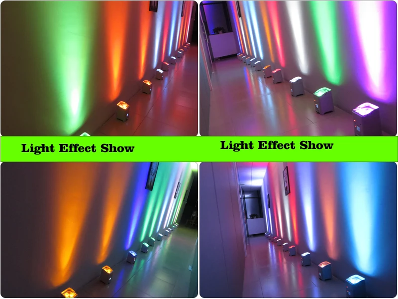rgbwa led par wireless