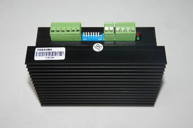 2 оси Nema34 шаговый двигатель 85BYGH450D 008 1090oz + Драйвер DQ860MA 80V 7.8A 256 микро CNC ROUNTER KIT|nema34