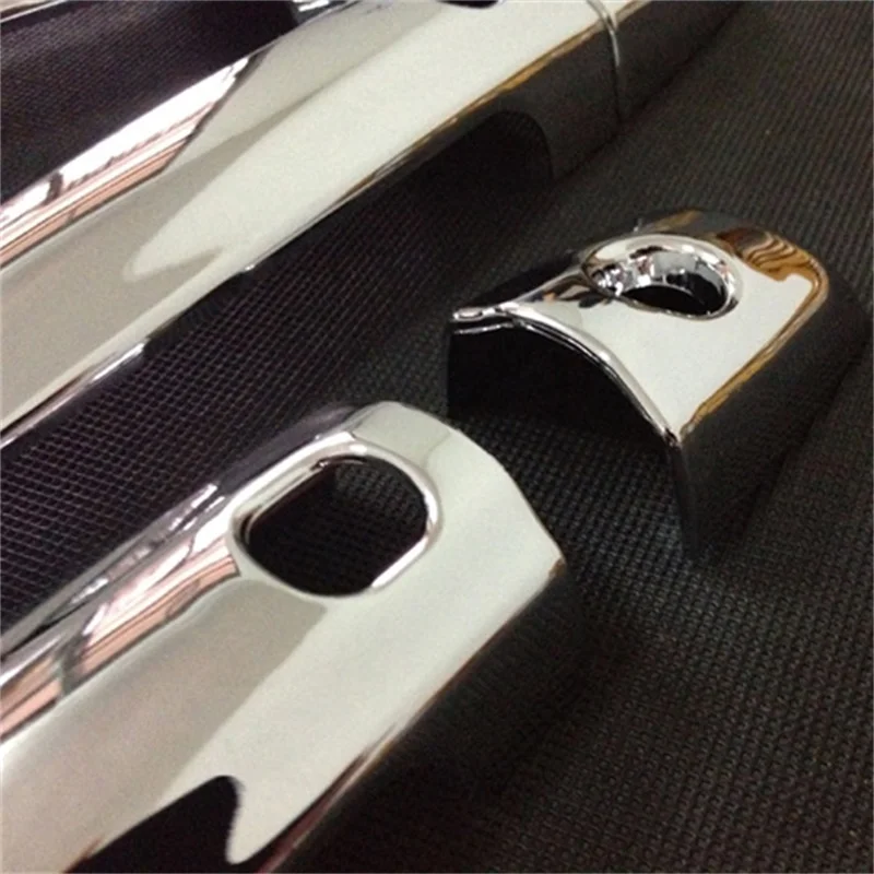 Car ABS Door Handle Cover trim with smart key hole for Suzuki S-cross 2014 2015