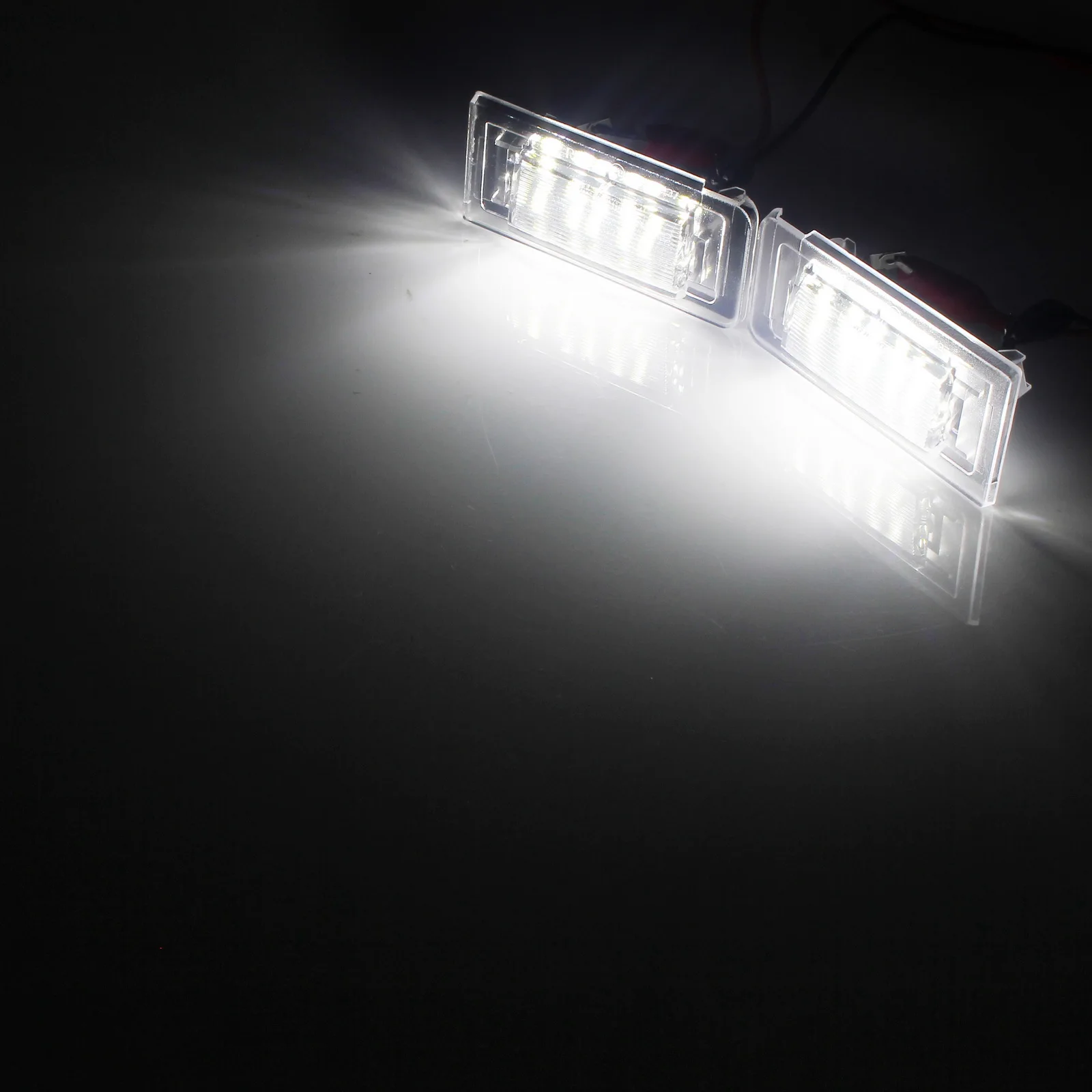 ANGRONG 2x SMD светодиодный светильник номерного знака Белого цвета без ошибок для Audi TT