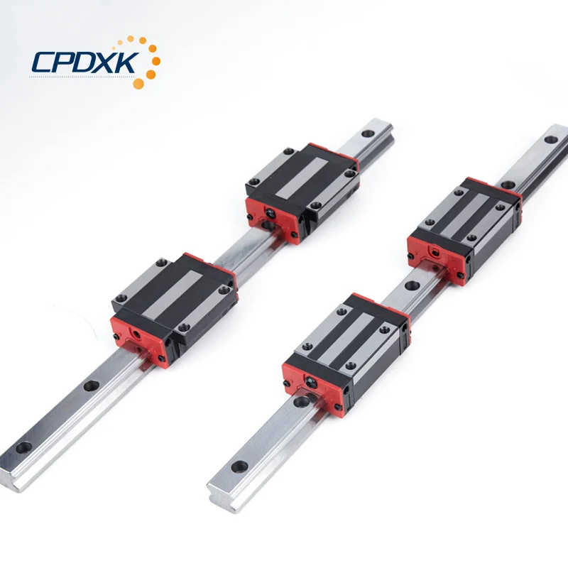 2 Pcs Linear Guide HGR25 1000mm Rail And 4 HGH25CA / HGW25CC Bearing Blocks For CNC Parts | Обустройство дома