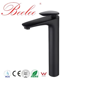 

Beelee Black Basin Faucet Newly Copper Bathroom Tap Hot And Cold Water Basin Faucet Creative Industrial Patent Tap For Lavatory