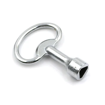 

1Pc Universal Key Metro Trains Key Lock Elevator Door Key Multifunction Electric Cabinet keys
