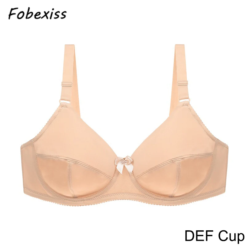 Women's Bra Plus Size Bra Sexy Bralette Female Lingerie  Ultrathin Underwear Full Coverage Comfortable Bra D E F Cup Brassiere