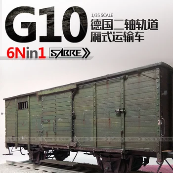 

Assembly 35A01 German Two-axle Track G10 Van 1/35 Model Kit for Gift Toys