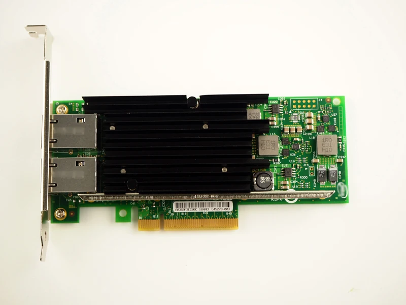 X540-T2 10G двойной порт RJ45 PCI-E Ethernet сетевой адаптер для чипсета X540 Бесплатная