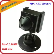 New Hot Mini HD AHD 1080P Camera CCTV Home Security 1.30MP Camera Pinhole 3.7mm Lens 1200TVL Cam With Mic For AHD DVR Systems