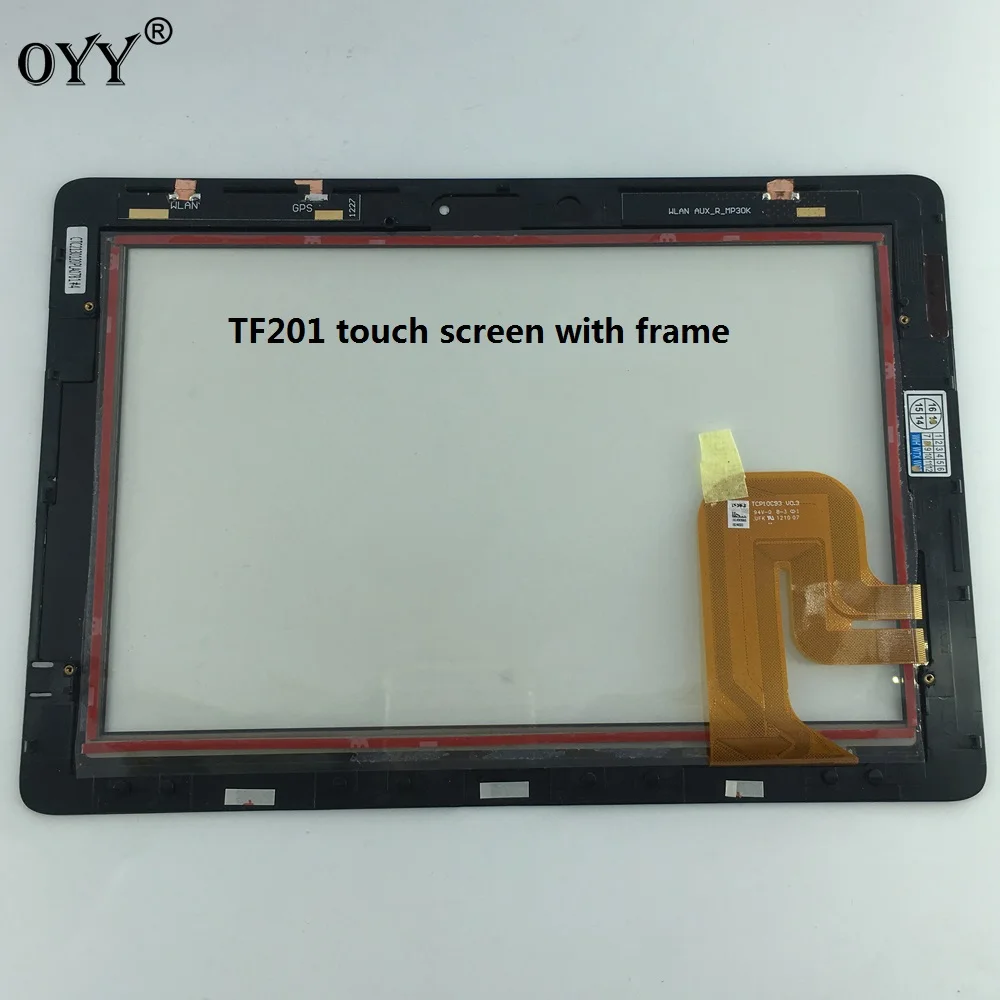Tcp10c93 V0.3 Touch Screen Touch Panel Digitizer Glass With Frame