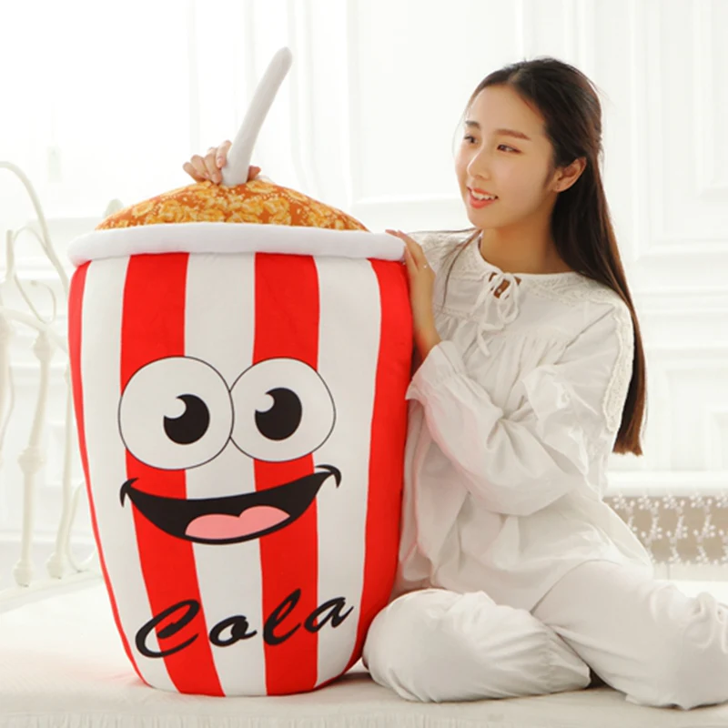 

Funny Simulation Plush Throw Pillow Soft Cushion Toy Cola Plush Toy (BIG SIZE) GIFT Prank Gift Home Decoration 35/60CM