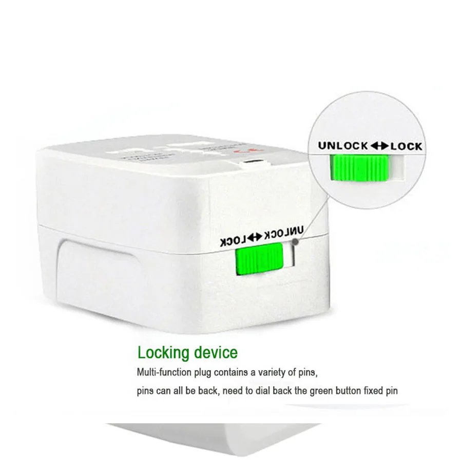 Universal Electric Plug Power Socket-Adapter Travel All In One AC Power Converter Adaptor-019
