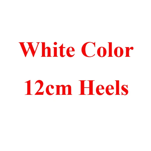Изящные свадебные туфли розового цвета с кружевом; коллекция года; вечерние модельные туфли на платформе; туфли-лодочки для дня рождения и выпускного вечера; обувь для подружки невесты - Цвет: White 12cm Heels
