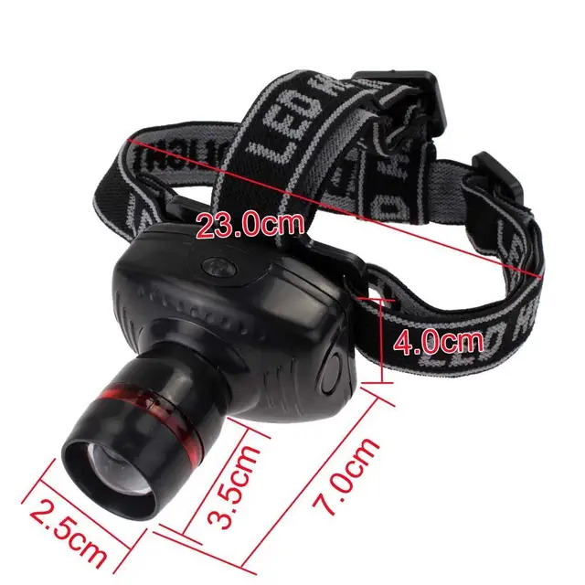SKYWOLFEYE 3 Modes LED Headlamp White Headlight Camping Fishing Hiking Hunting Riding Head light Lamp Flashlight High Quality