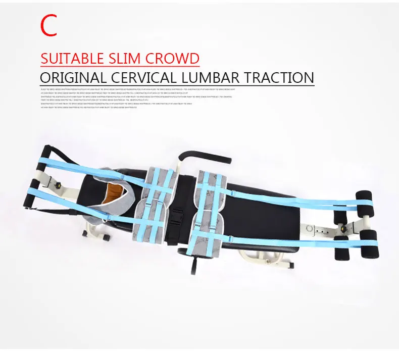 Meetcare терапия массаж кровать шейного отдела и поясницы TractionTable устройство для растяжения тела шейного отдела поясницы усталость и мелкие повреждения - Цвет: C