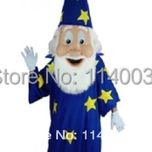 Маскоты мастер enchanter Архимаг Маскоты костюм персонажа из мультфильма карнавальный костюм маскарадный костюм партии