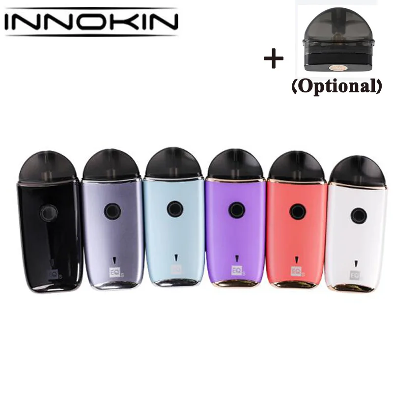 

Original Innokin EQs Pod Vape Kit with 800mAh Built-in Battery 2ml Cartridge EQ PLEX3D Pod System Electronic Cigarette Vape