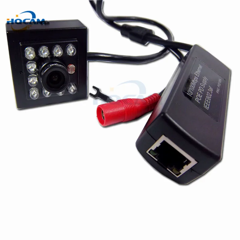 Мини ip камера HQCAM 1080P инфракрасная мини ночного видения 2.0мп Onvif 940nm ИК POE