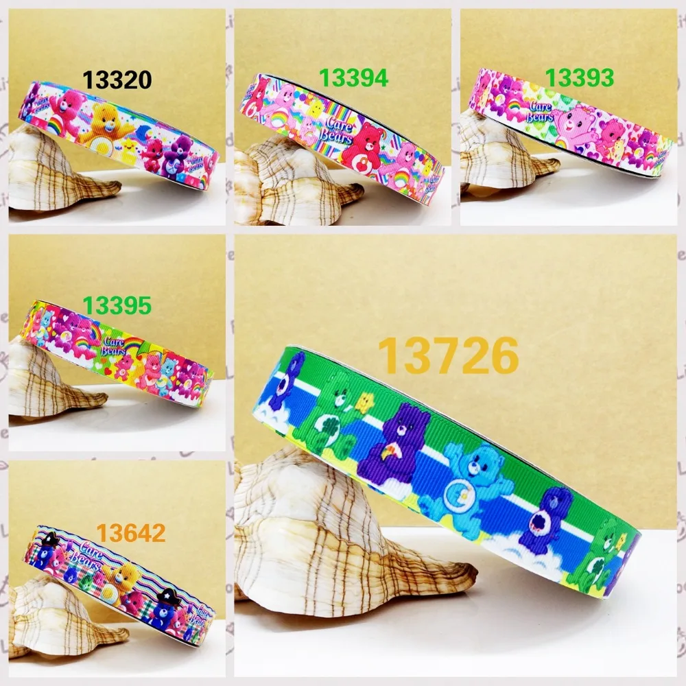 

Cartoon printed grosgrain ribbon ,satin ribbon 10 yards.