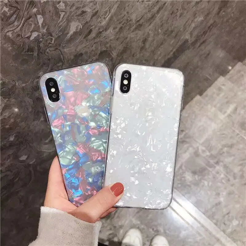 

Luxury Marble Phone Case For iPhone 7 Case iPhone X 7 6 6S 8 Plus Case Cover XR XS MXA Silicone soft shell silicon phone case
