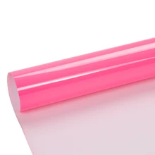 50 см* 50 см неоновый розовый из ПВХ теплопередача Винил флуоресцентная горячая печать винил одежды с использованием 20 ''x 20''