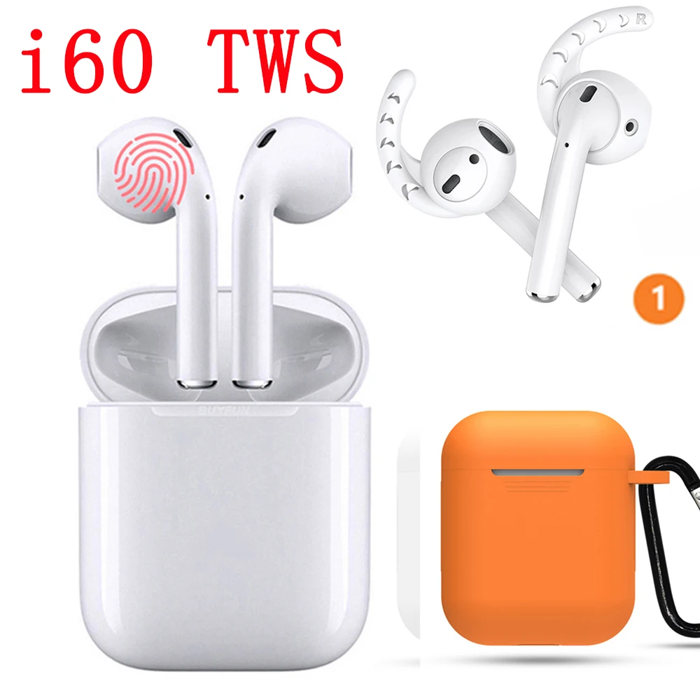 

I60TWS Wireless Bluetooth 5.0 Earphone Touch control air Earbuds 1:1 mini case PK i10 i20 i30 i14 for iPhone Android phone