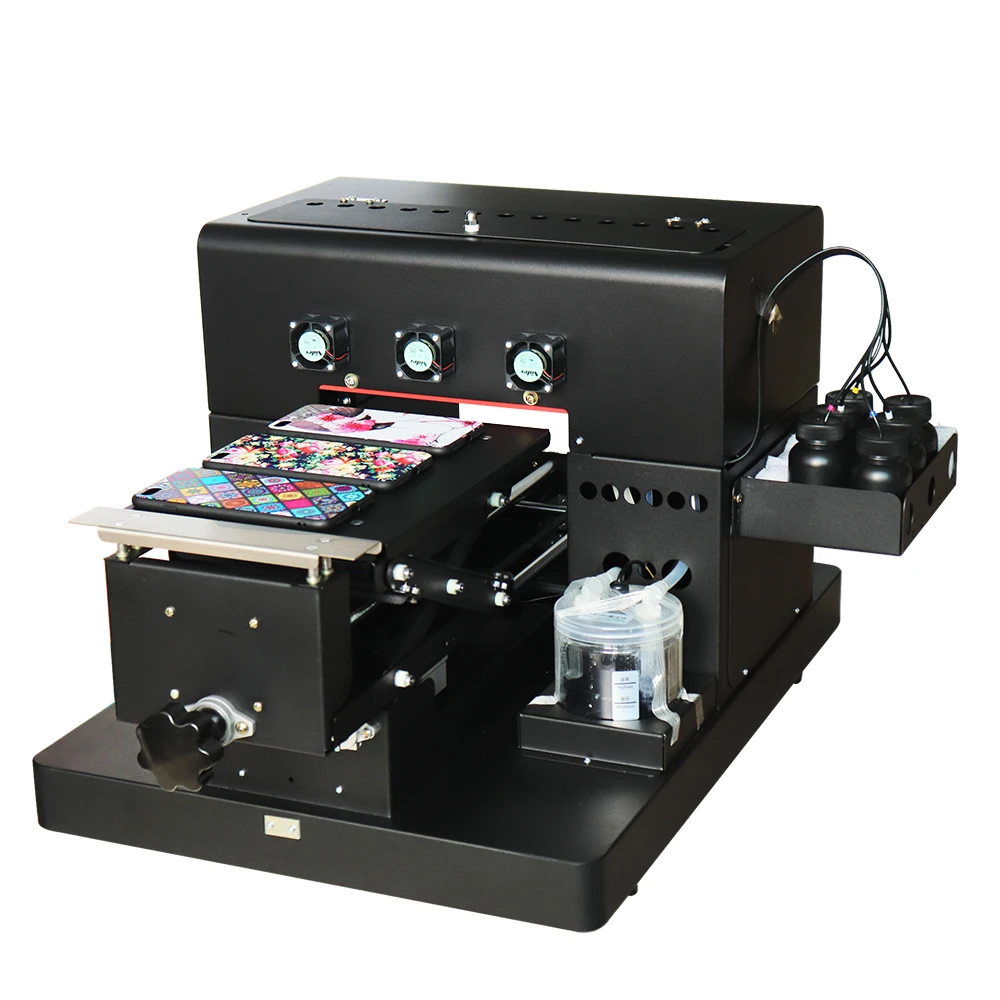 Special Price A4 size UV Printer LED Flatbed Printer with emboss effect for Phone Case Printer, wooden, leather, ABS,TPU,T-shirt.pen,glass