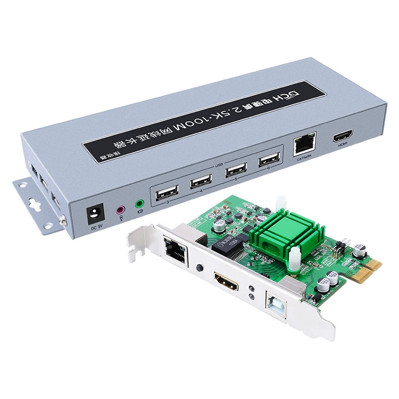 DT-7040A интернет кафе компьютер хост расширитель 50 метров KVM централизованный