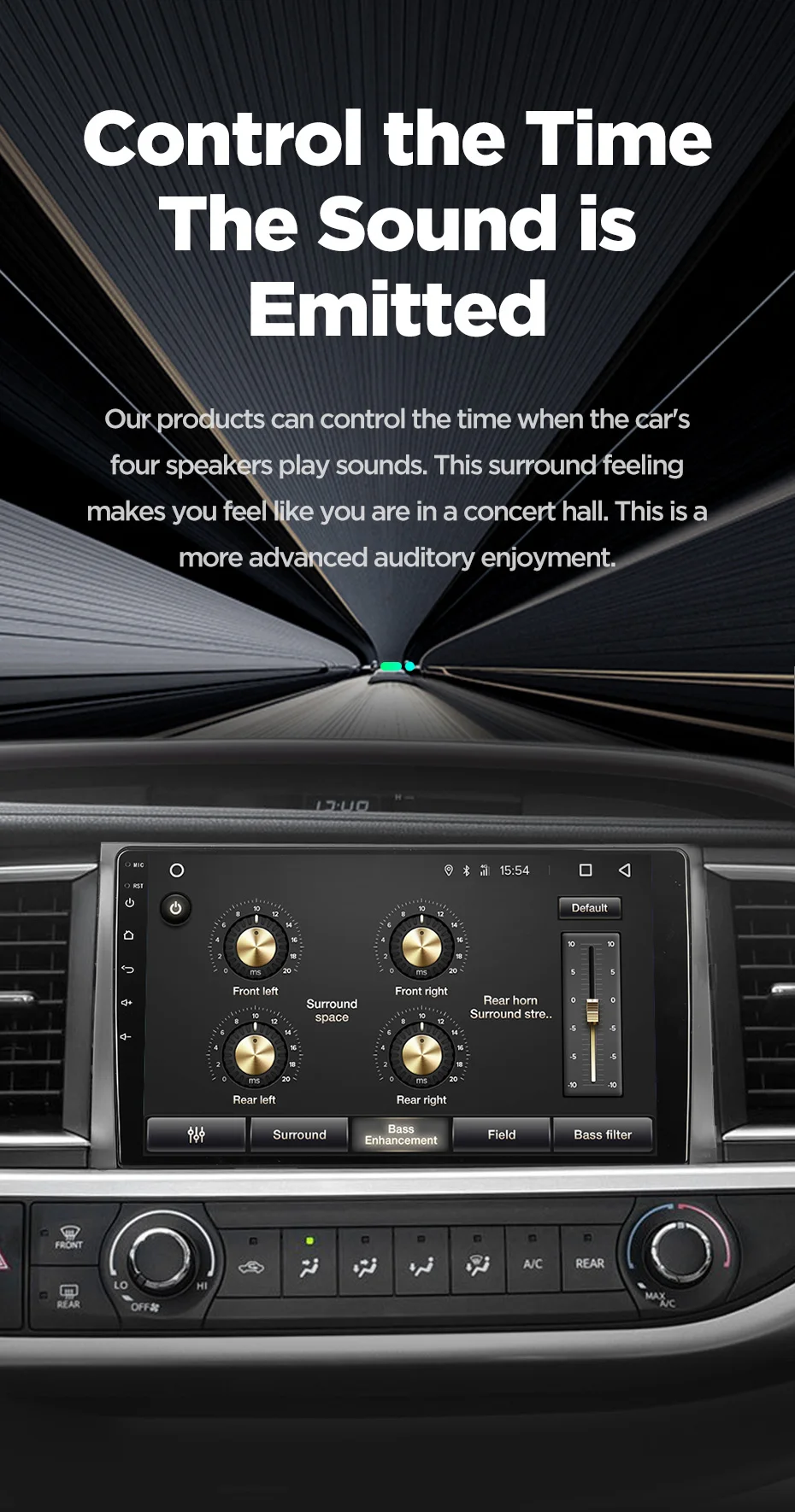 Excellent TEYES SPRO Car Radio Multimedia no 2 din android Video Player Navigation GPS For Toyota Highlander 2 XU50 2013-2018 9
