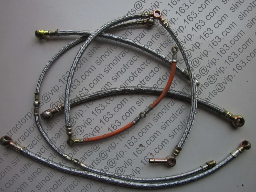 

Fujian Lijia SL3105 parts, the set of fuel pipes,part number: