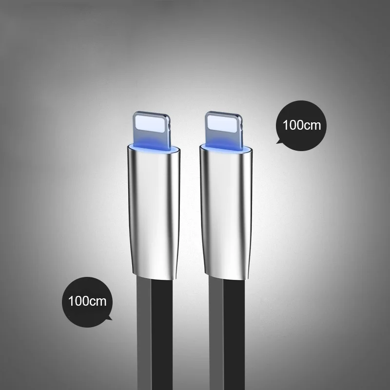 1 м данных USB зарядное устройство Быстрая зарядка кабель для iPhone 6 S 6 S 7 8 Plus X XR XS MAX 5 5S SE 5SE iPad Телефон происхождения короткий длинный провод шнур - Цвет: Черный