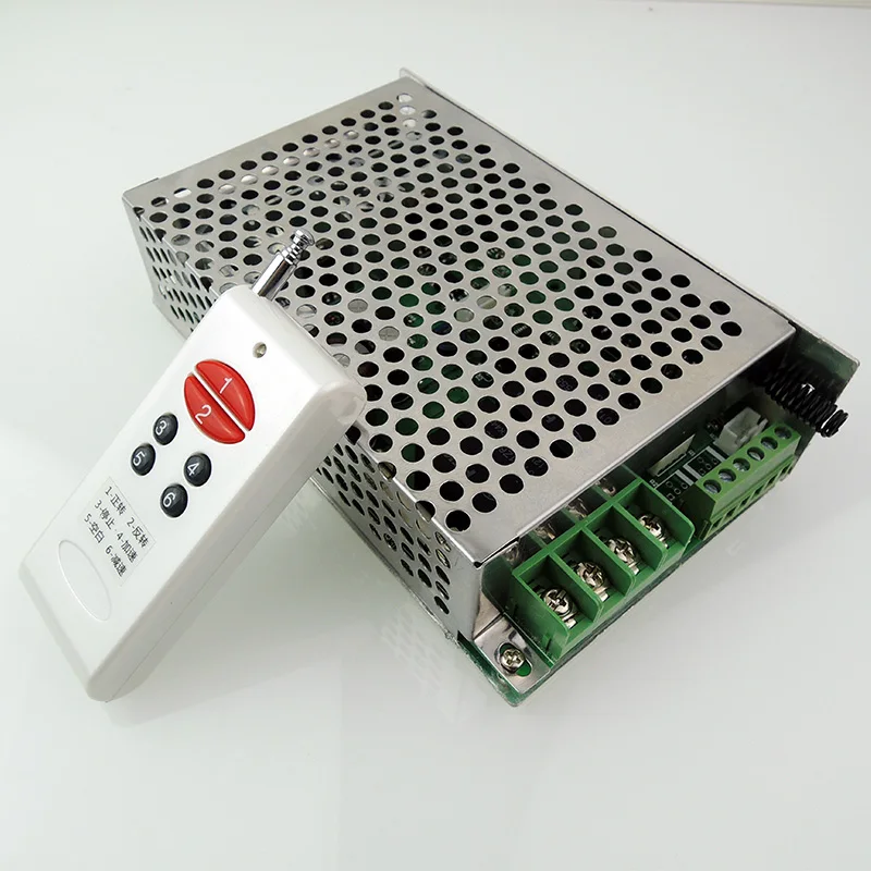 

DC motor speed regulator DC motor speed regulator DC motor speed control board 12V24V30V positive and reverse speed limit