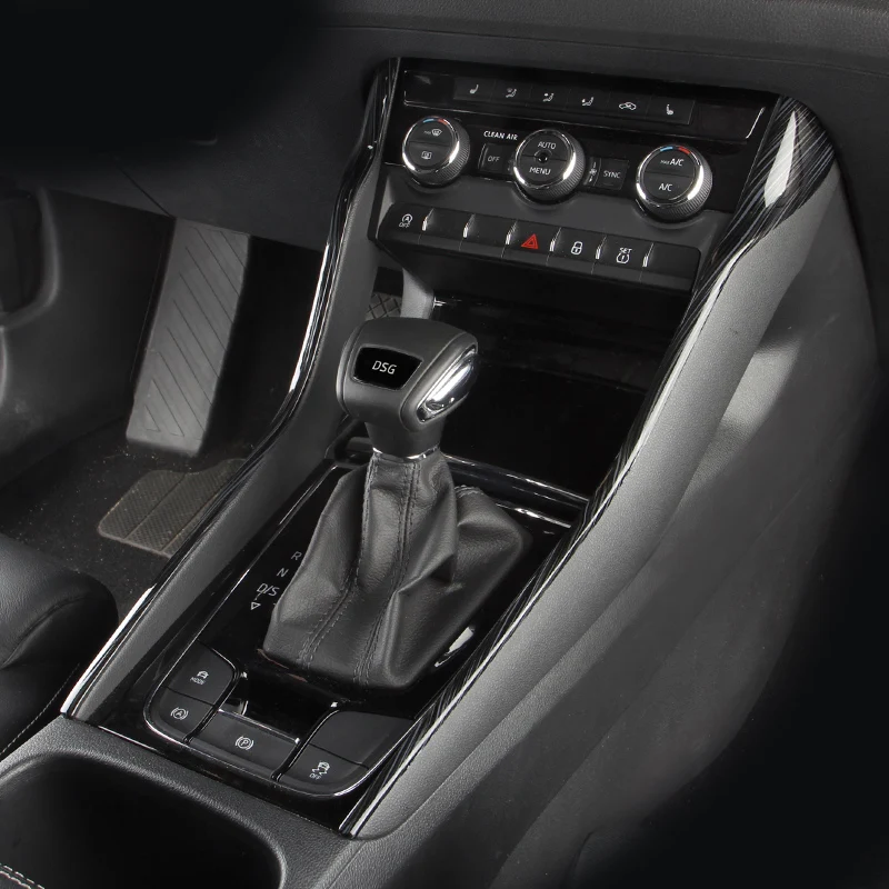 2 шт. abs для SKODA KODIAQ консоль Шестерня боковая Защитная Декоративная полоса