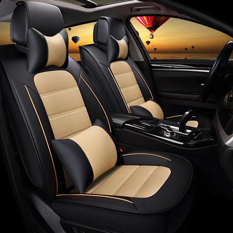 

2017 new car seat cushion four seasons universal leather cushion car seat cover all car seat cushion