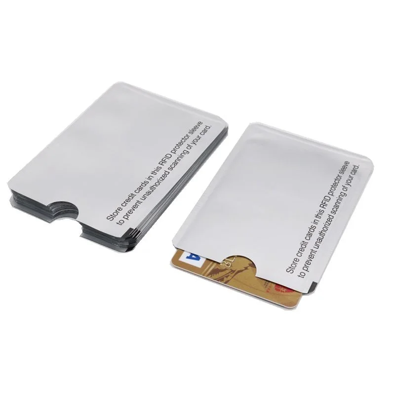 10PCSPCS RFID 13 56 МГц IC карта защиты NFC защищенная втулка предотвращения