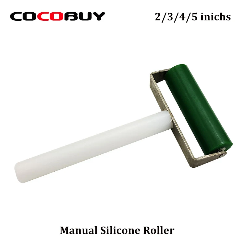 

Novecel Free Shipping Manual Silicone Roller for Applying OCA and Polarizer-Green